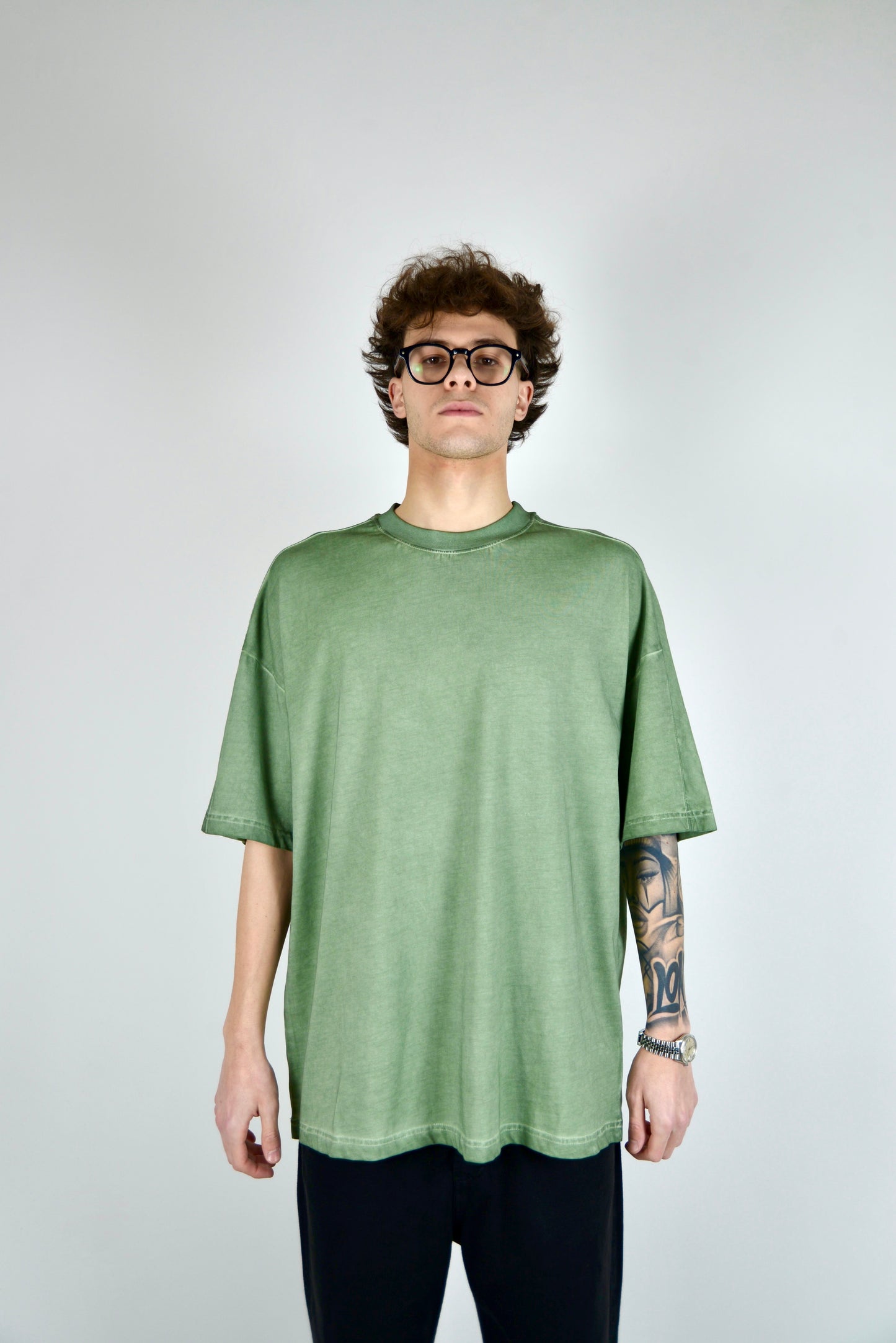 T-shirt Oversize Slavata Verde
