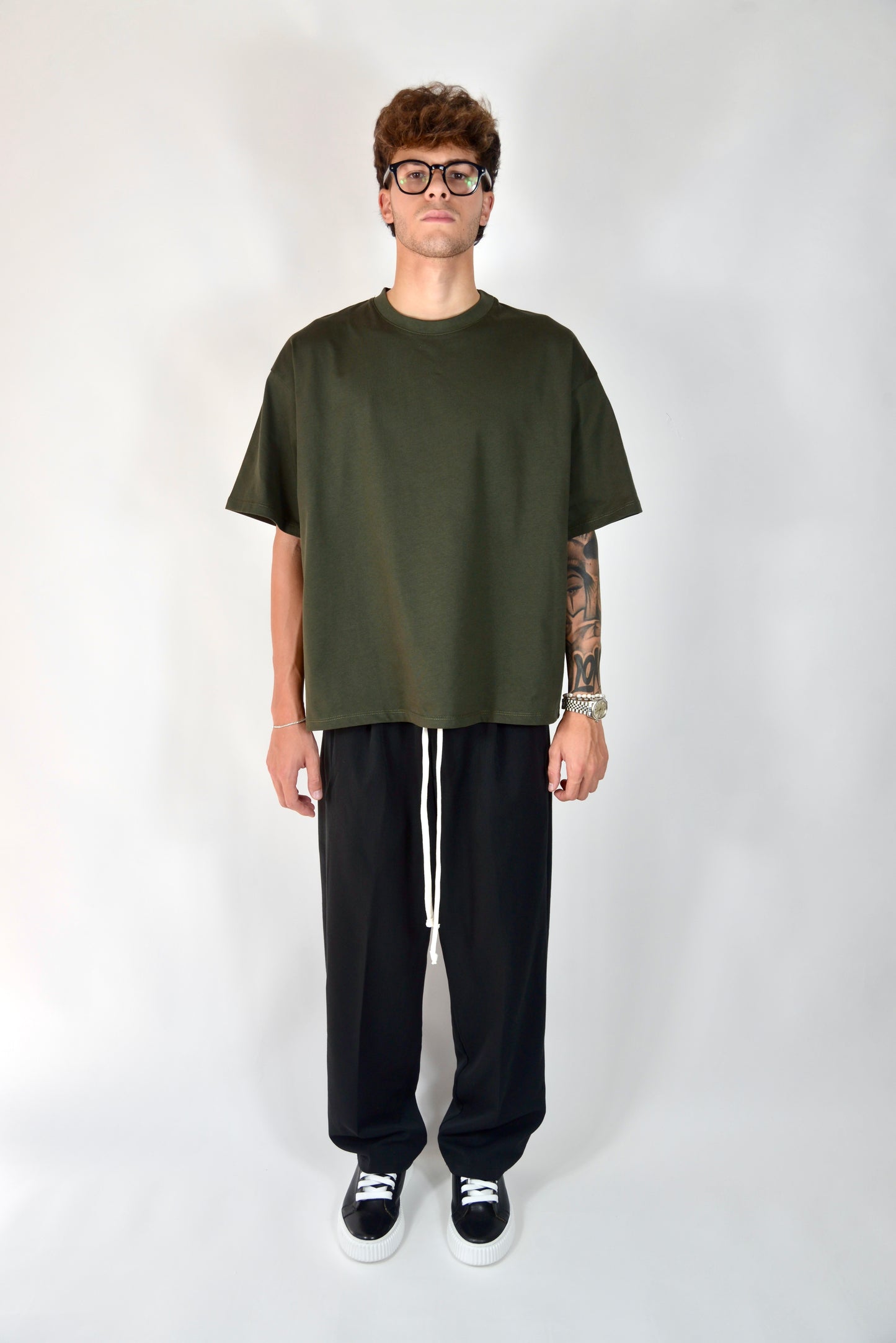 T-shirt Crop Verde