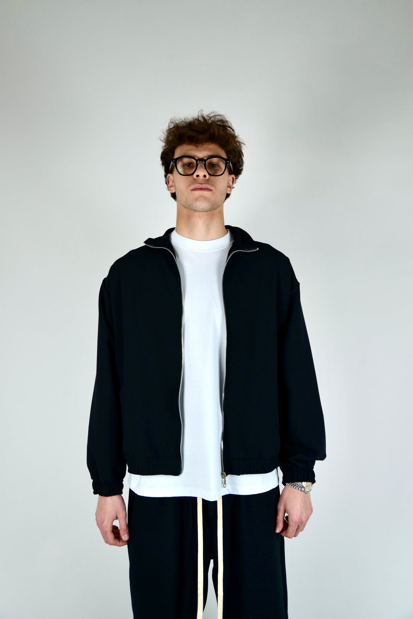 Coordinato Cropped Fit Nero