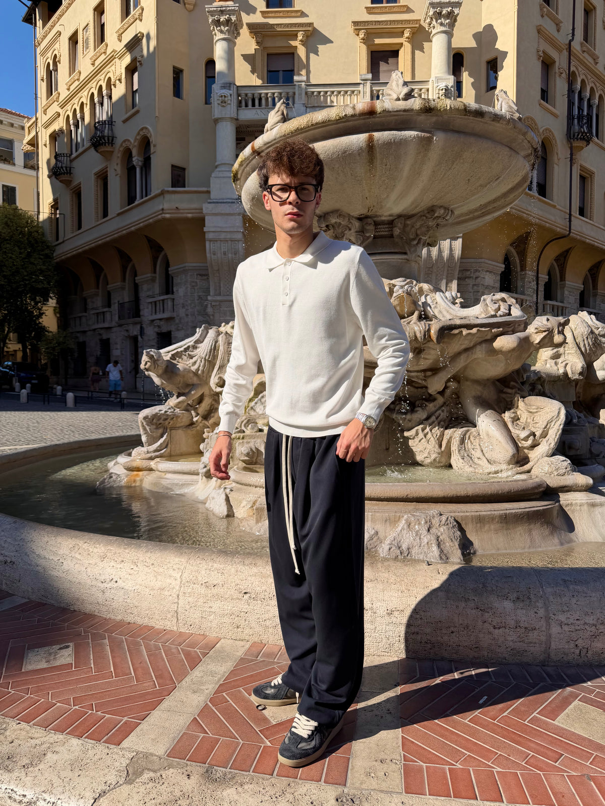 Pantalaccio Elegante Blu Notte