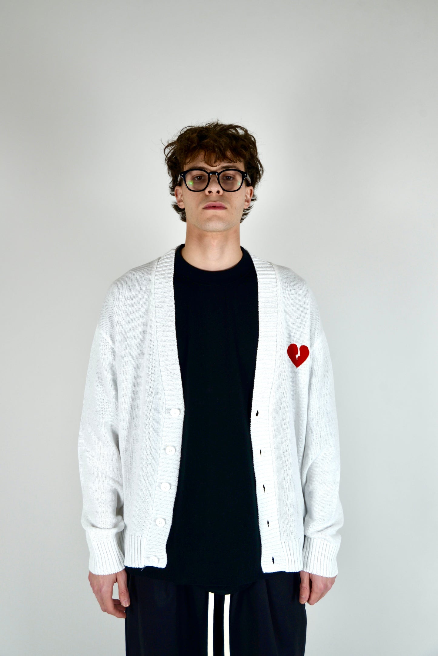 Cardigan Love Bianco
