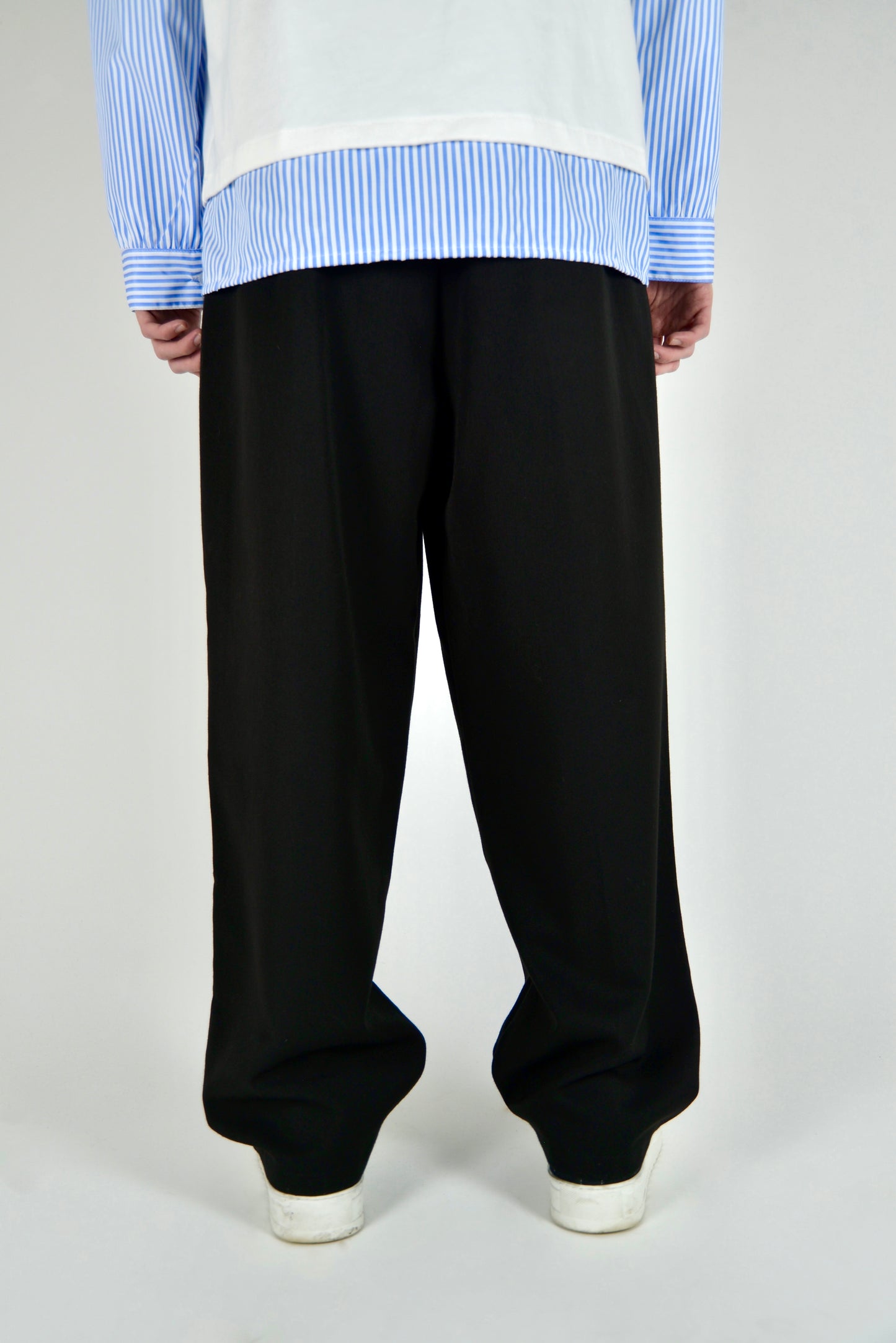 Pantalaccio Elegante Oversize Fit Nero