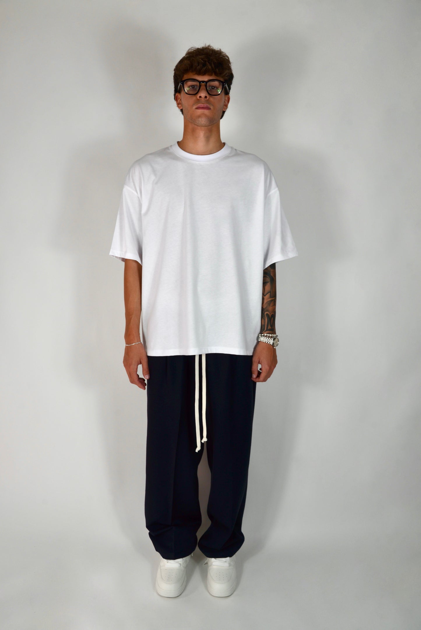 Pantalaccio Elegante Invernale Blu Notte Oversize Fit