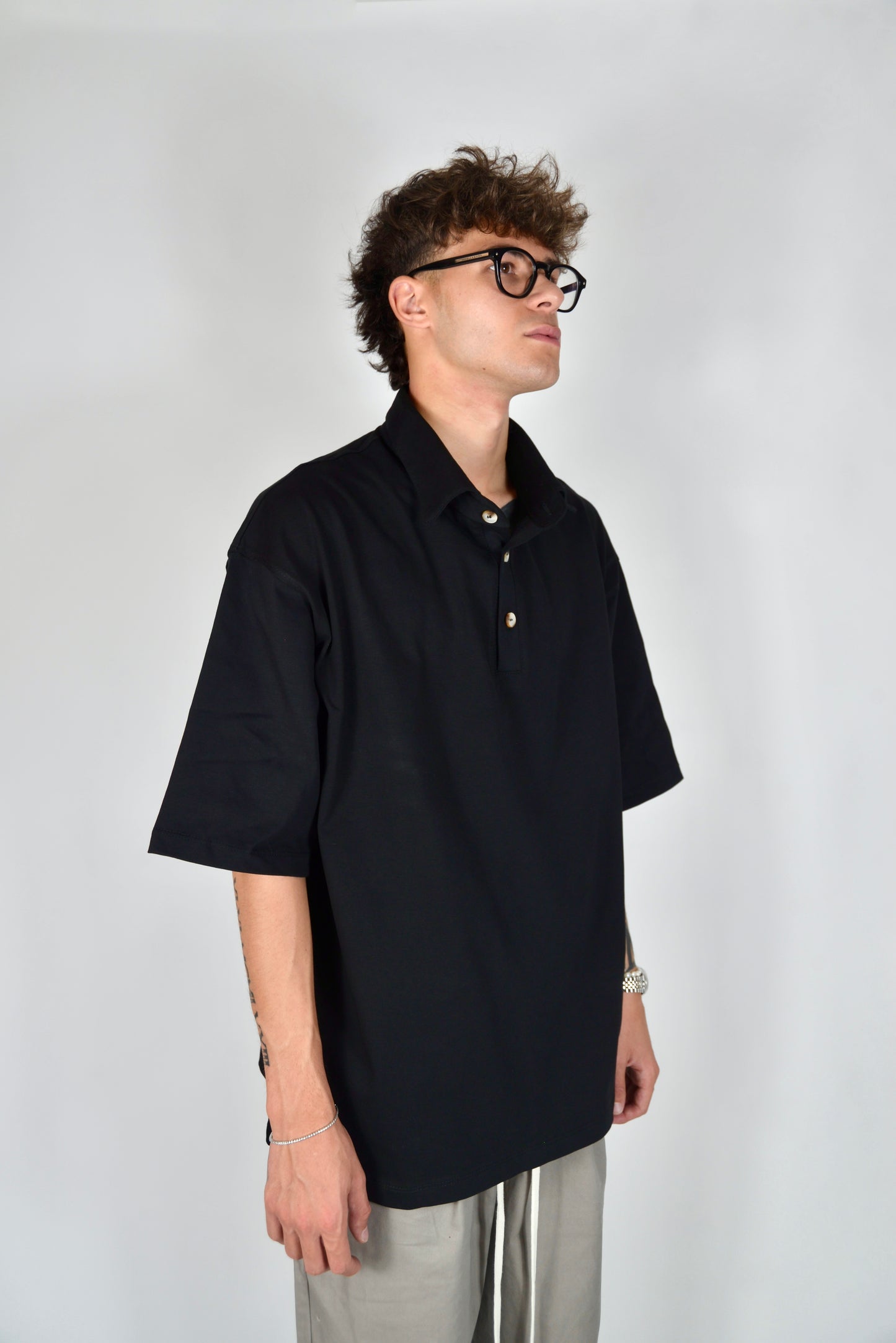 Polo Oversize Nera
