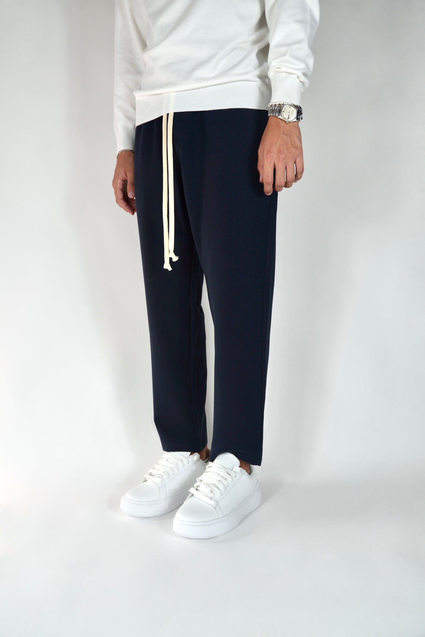 Pantalaccio Elegante Skinny Fit Blu Notte