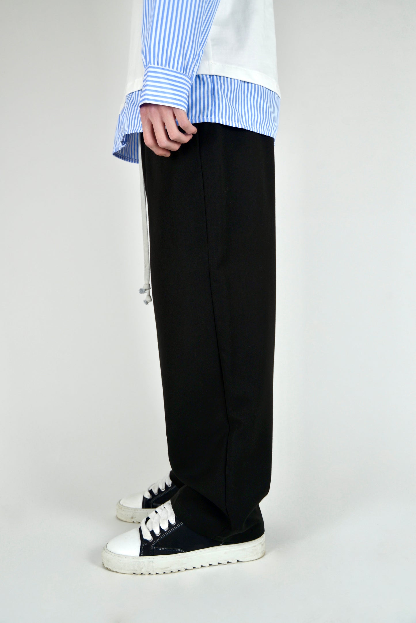 Pantalaccio Elegante Oversize Fit Nero
