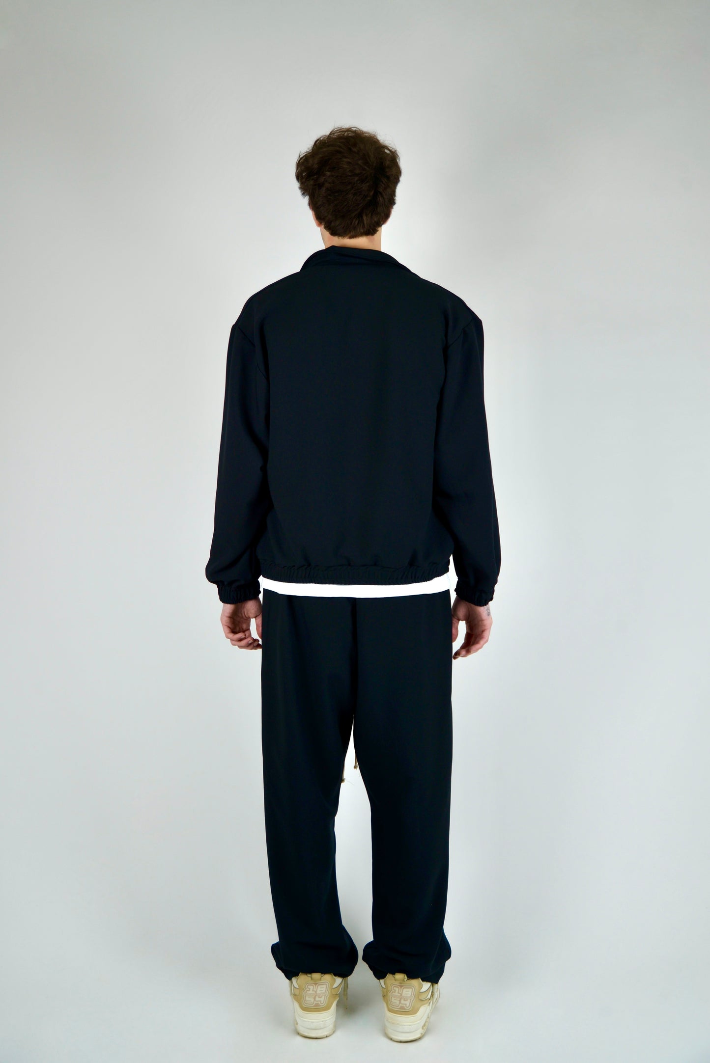 Coordinato Cropped Fit Nero