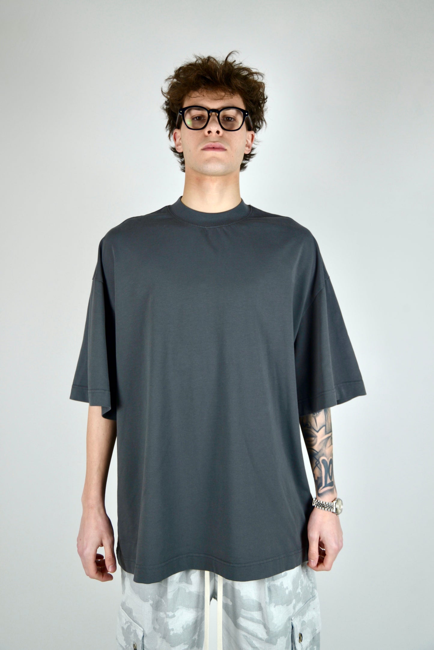 T-shirt Oversize Grigia