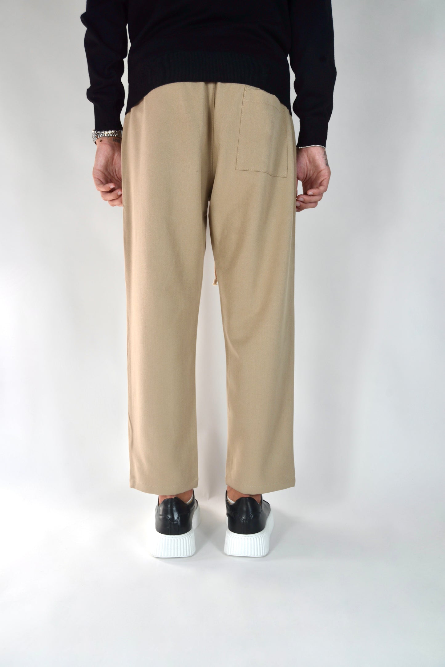 Pantalaccio Elegante Skinny Fit Beige