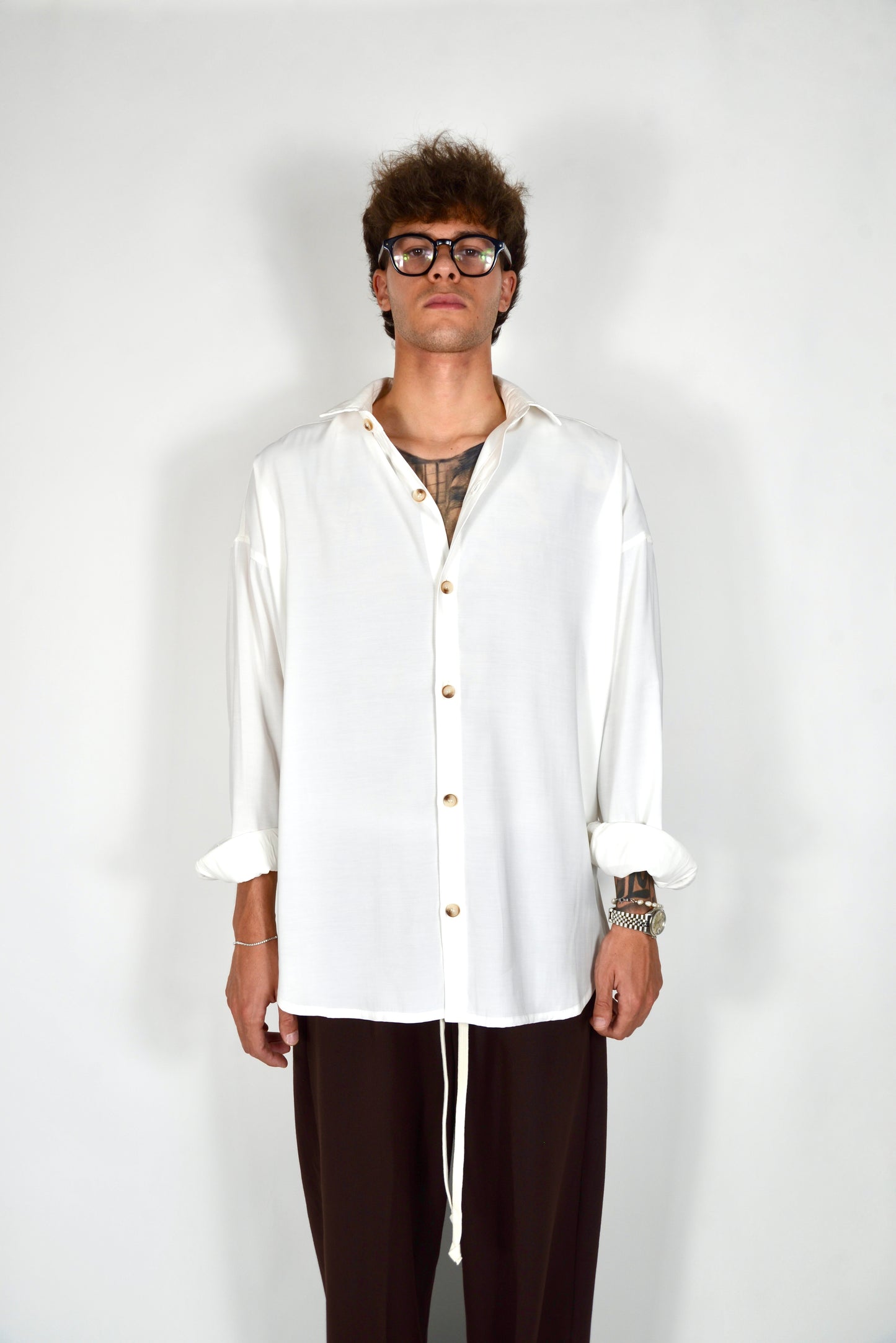 Camicia Oversize Bianca