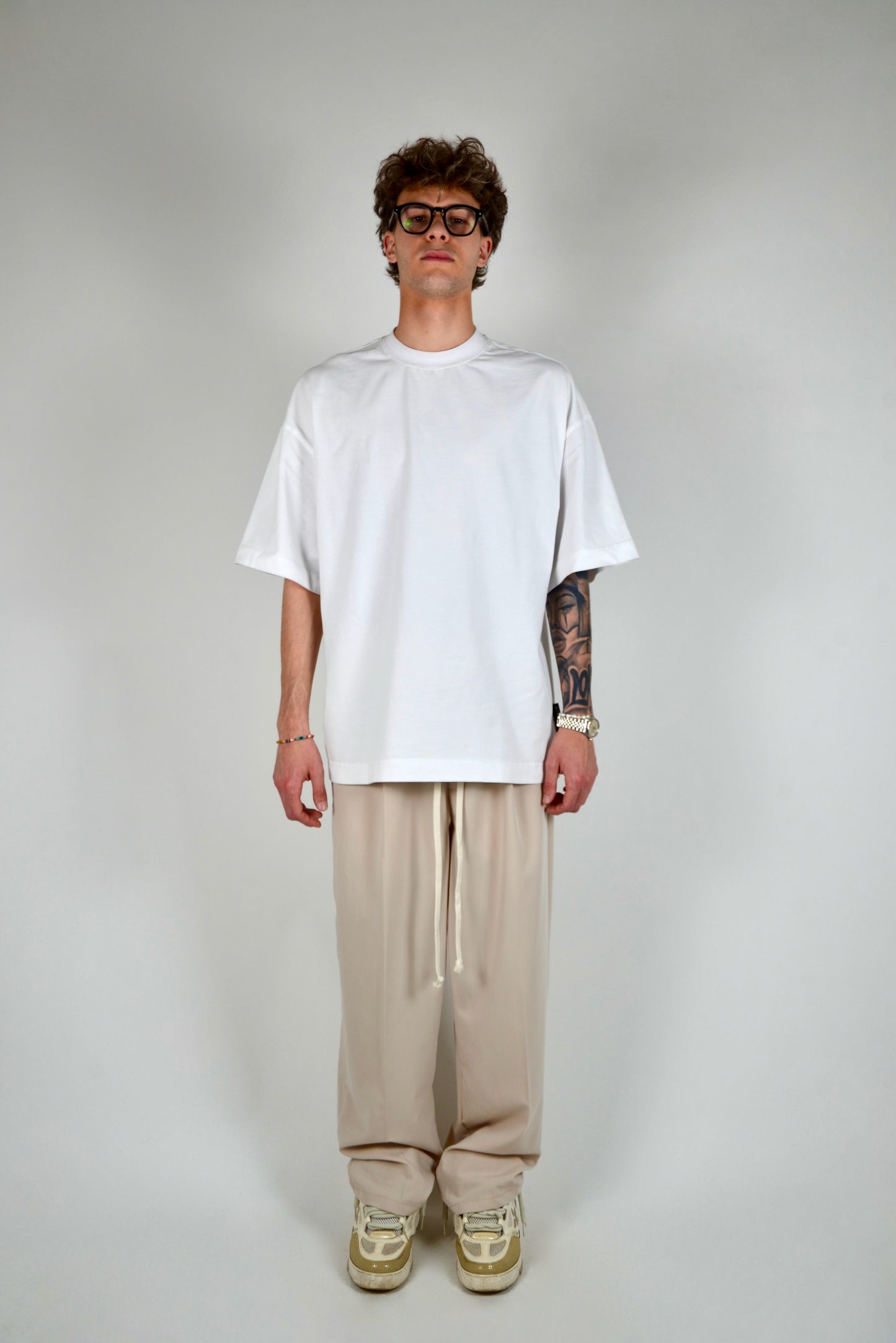Pantalaccio Elegante Oversize Fit Beige