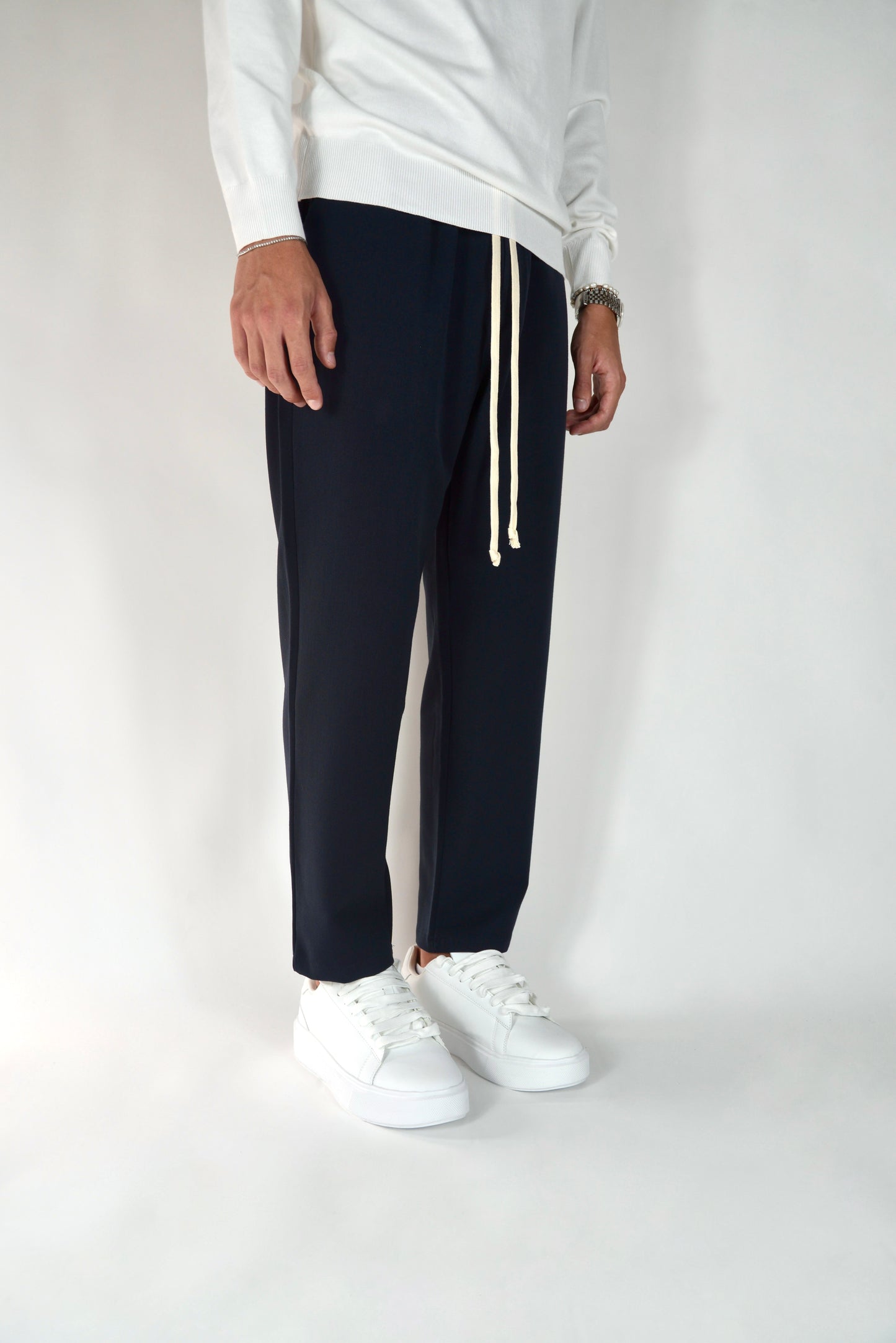 Pantalaccio Elegante Skinny Fit Blu Notte