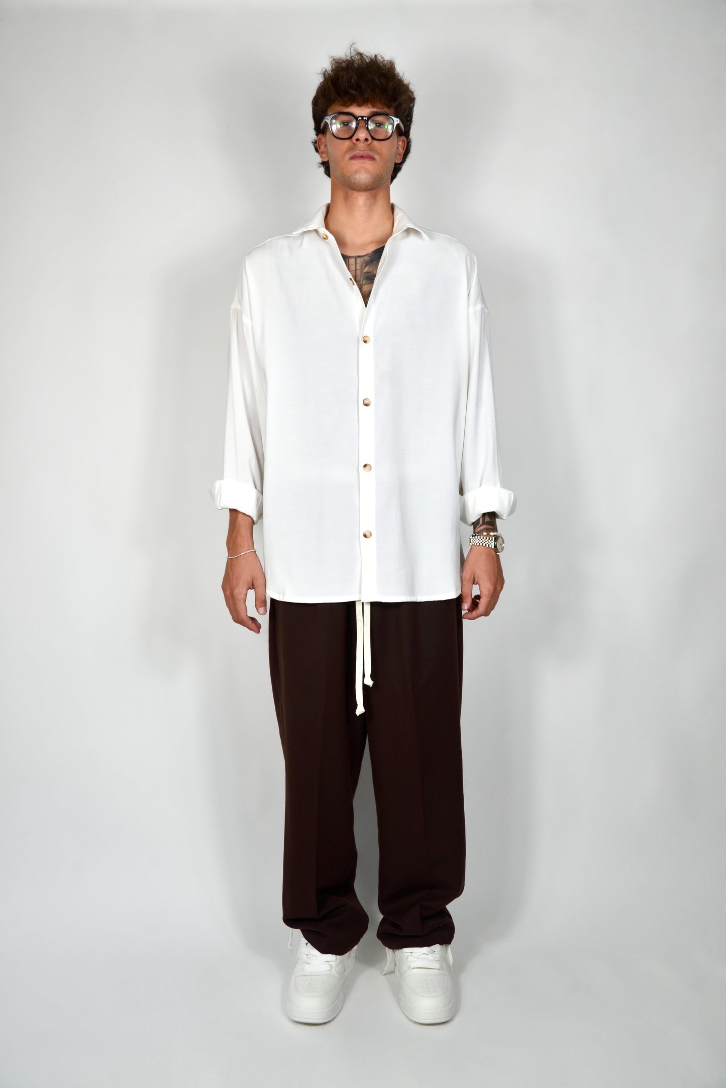 Camicia Oversize Bianca