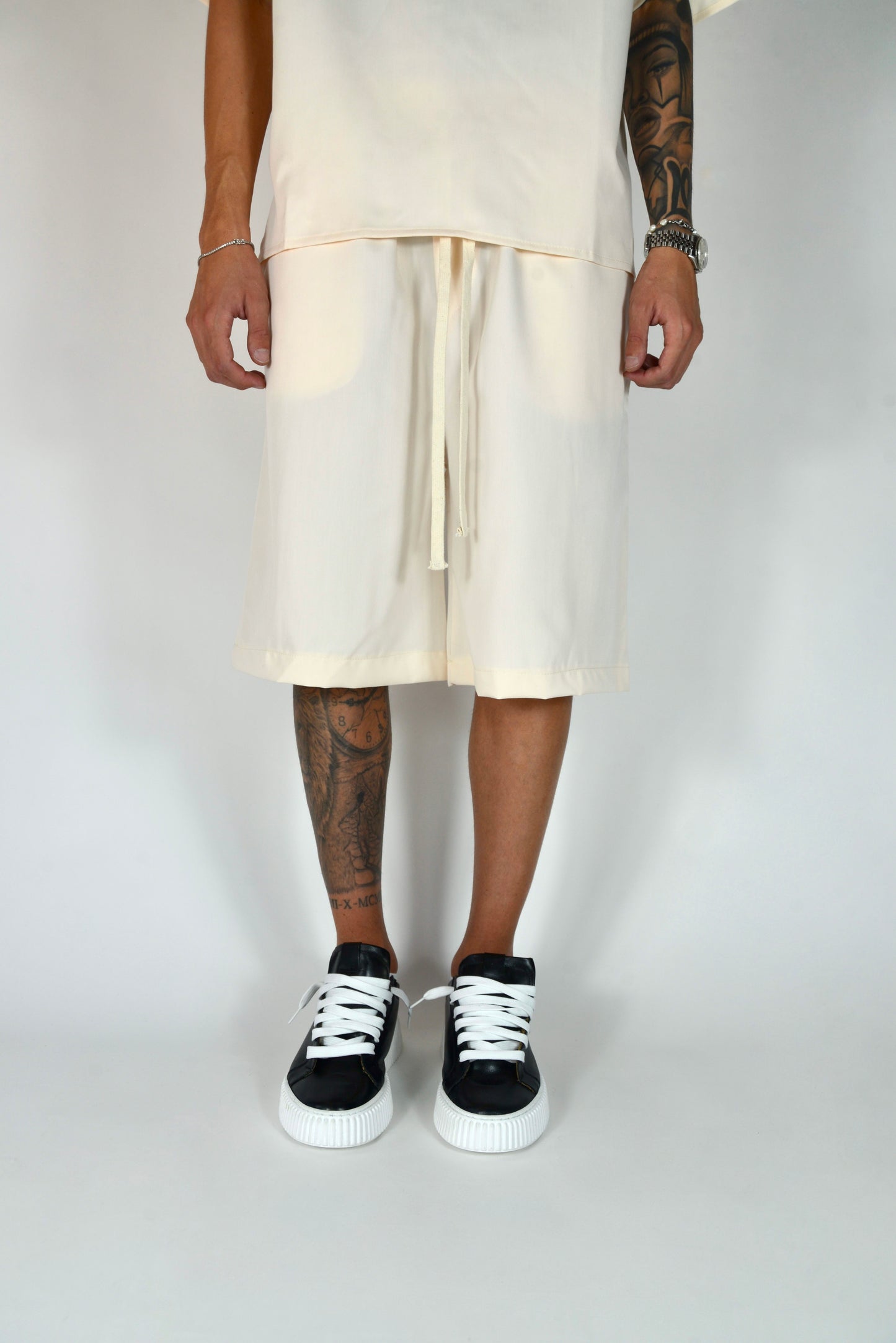 Coordinato Con Polo Beige