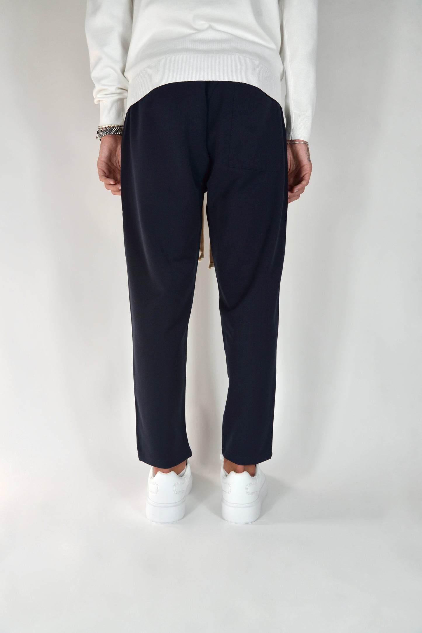 Pantalaccio Elegante Skinny Fit Blu Notte