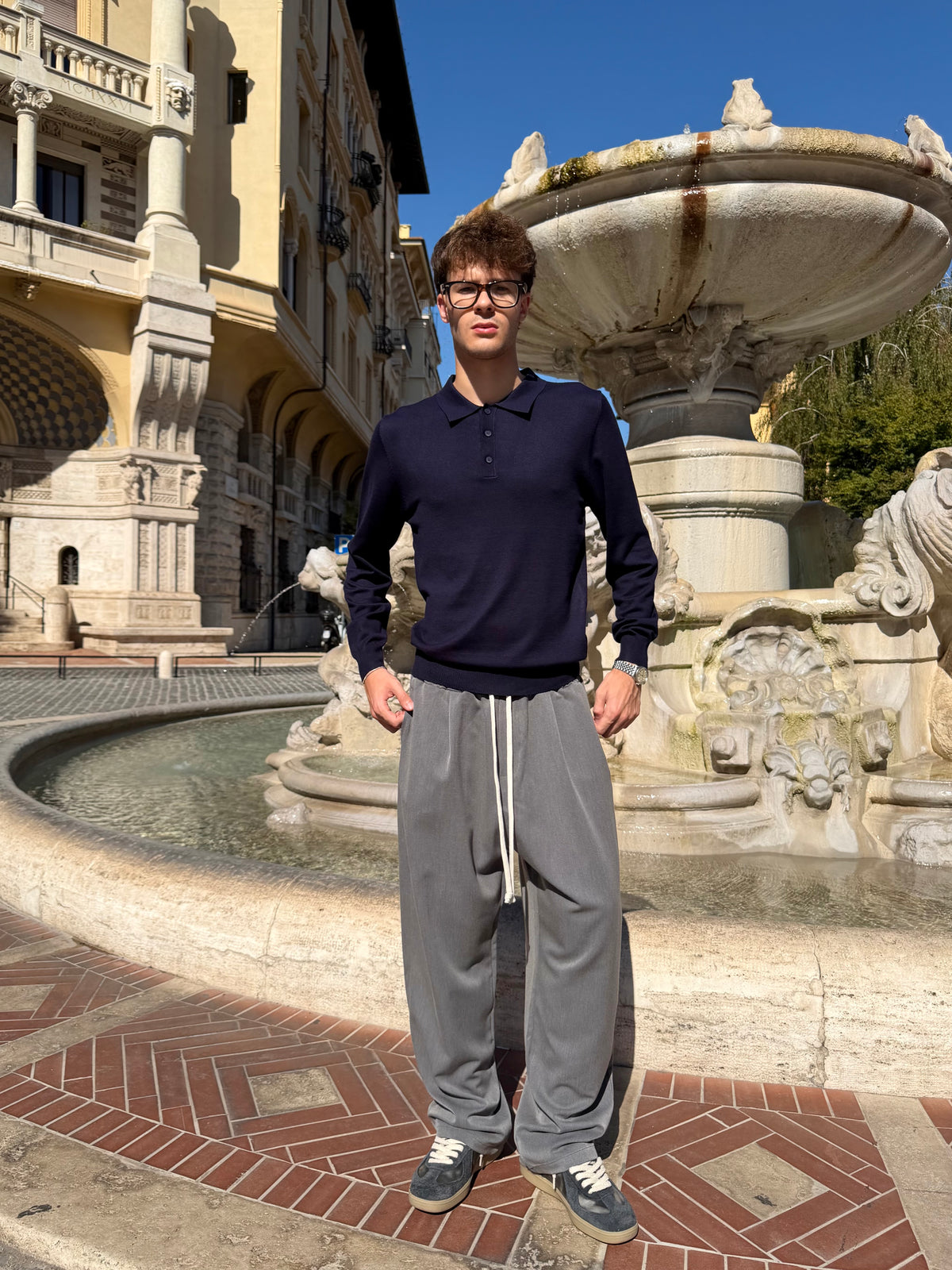 Pantalaccio Elegante Grigio