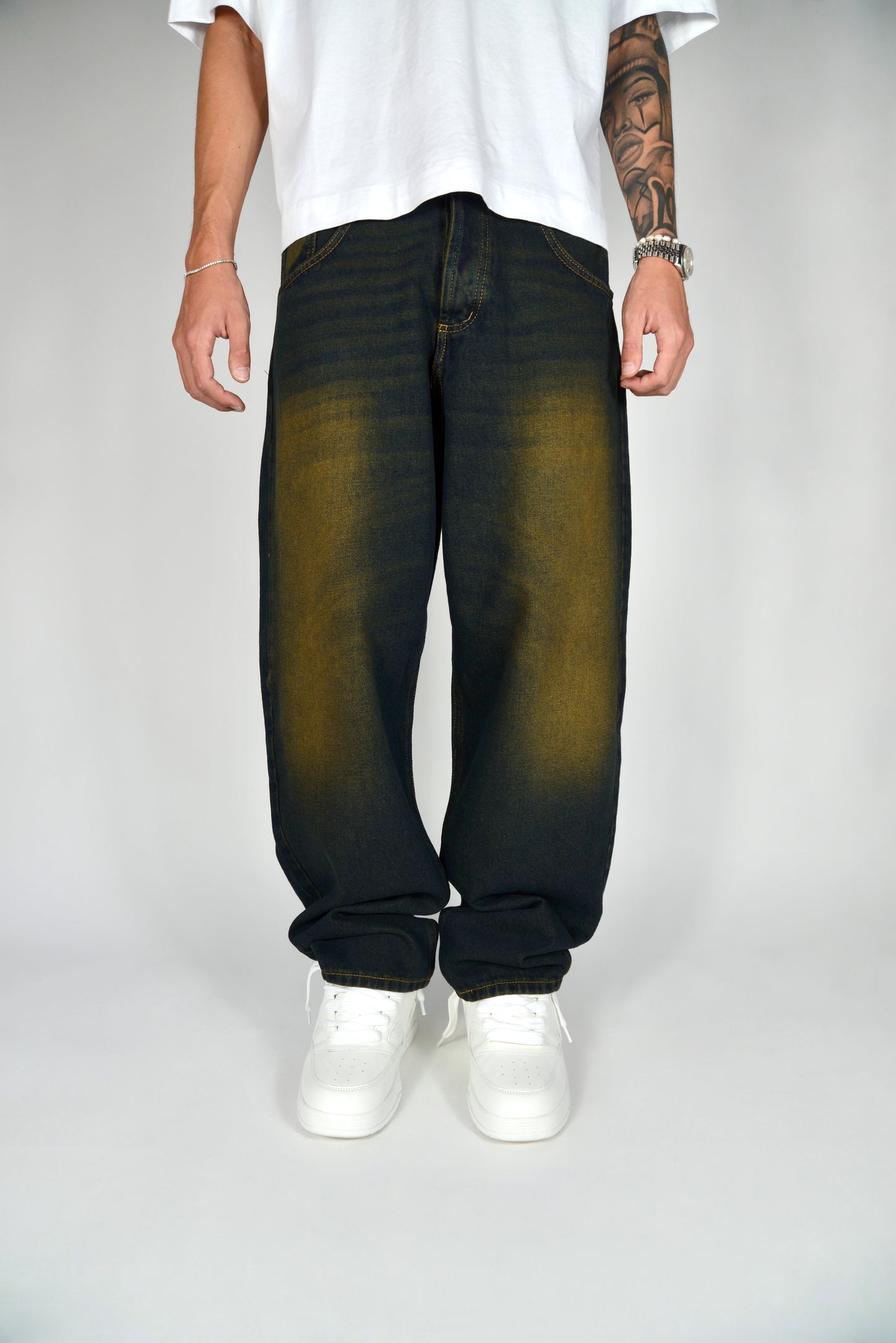 Jeana Baggy Fit Blu Sabbiato