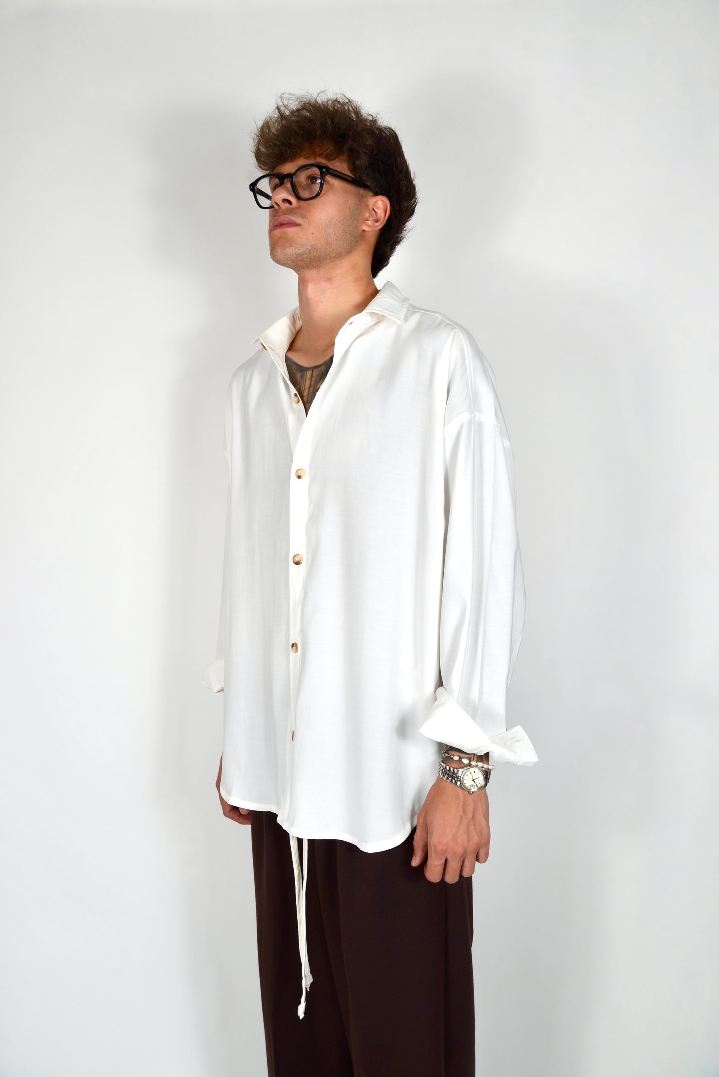 Camicia Oversize Bianca