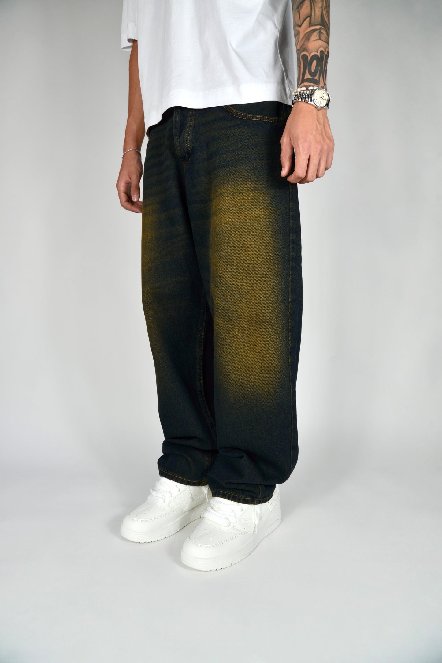 Jeana Baggy Fit Blu Sabbiato