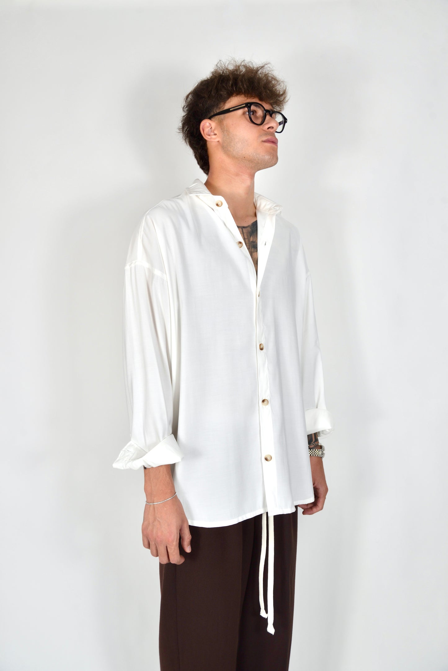 Camicia Oversize Bianca