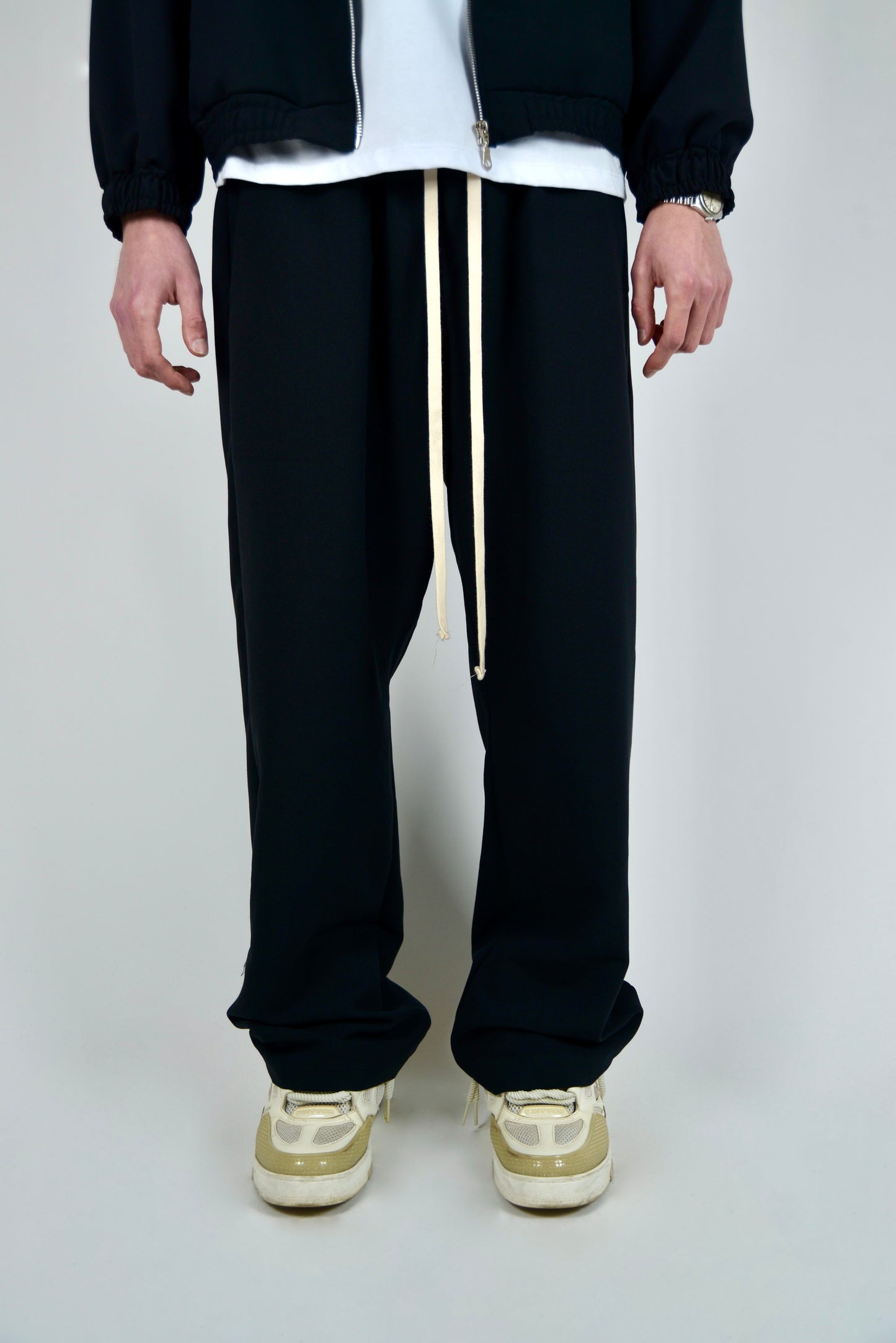 Coordinato Cropped Fit Nero