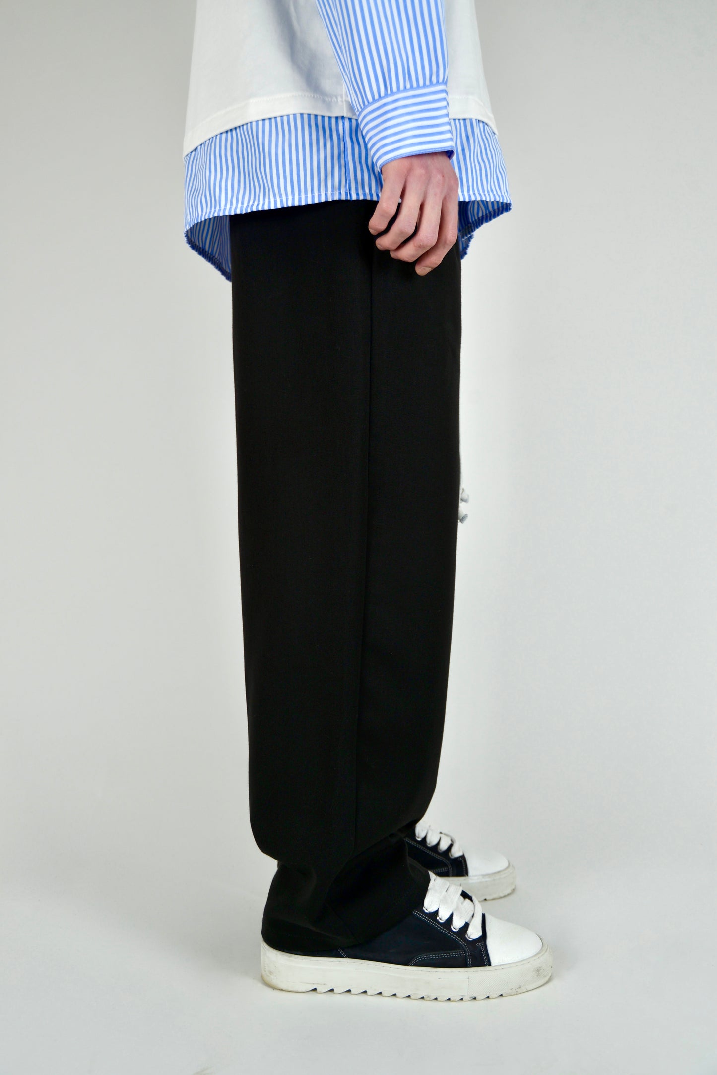 Pantalaccio Elegante Oversize Fit Nero