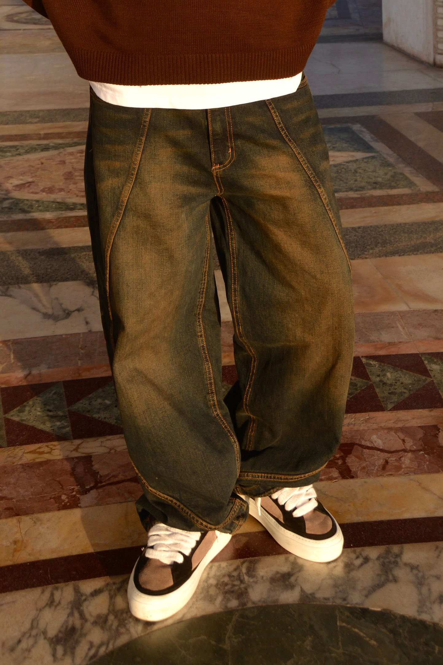 Jeans Super Baggy Blu