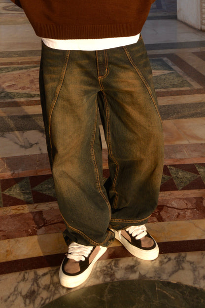 Jeans Super Baggy Blu