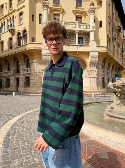 Polo Rugby Blu/Verde