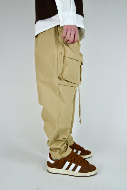 Cargo Frontale Fondo Ampio Beige