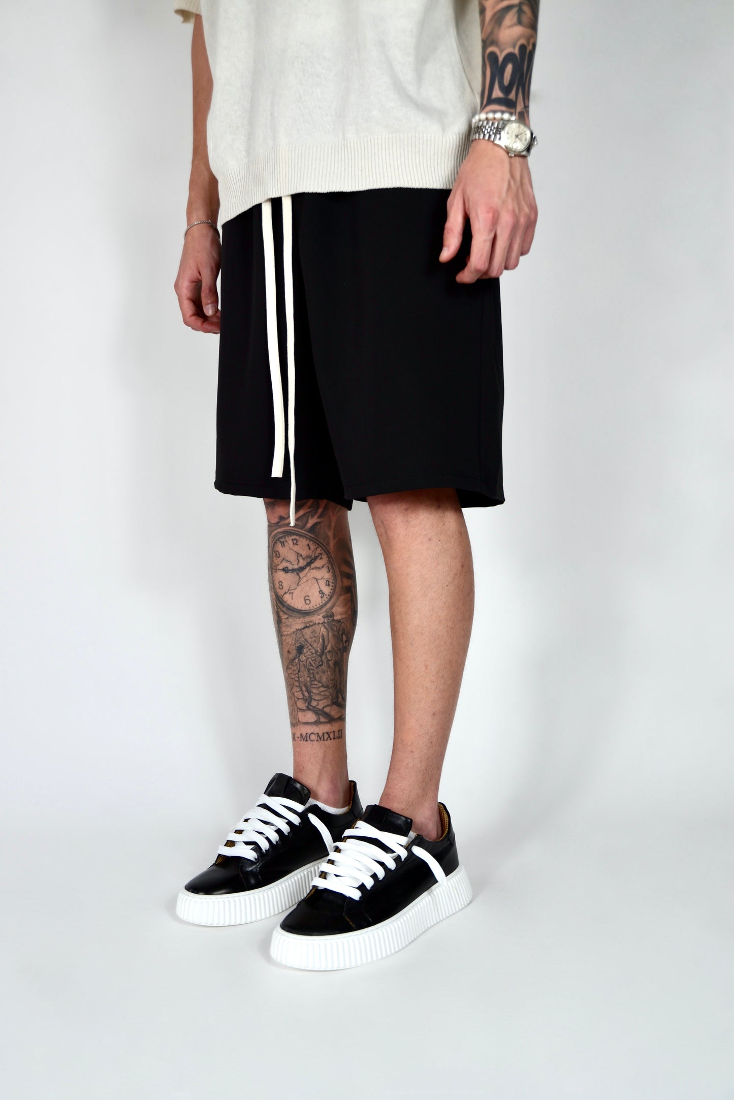 Pantaloncino Elegante Nero