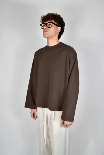 Longsleeve Marrone