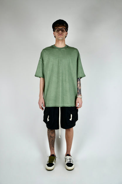 Pantaloncino Cargo Frontale Nero