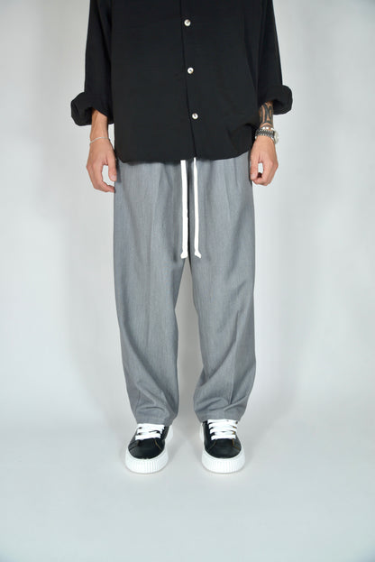 Pantalaccio Elegante Grigio Oversize Fit