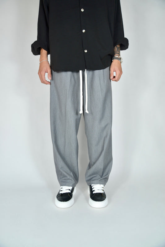 Pantalaccio Elegante Grigio Oversize Fit