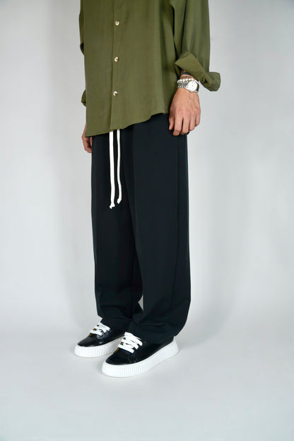 Pantalaccio Elegante Nero Oversize Fit