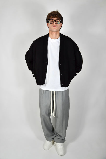 Cardigan Cropped Kareem Nero