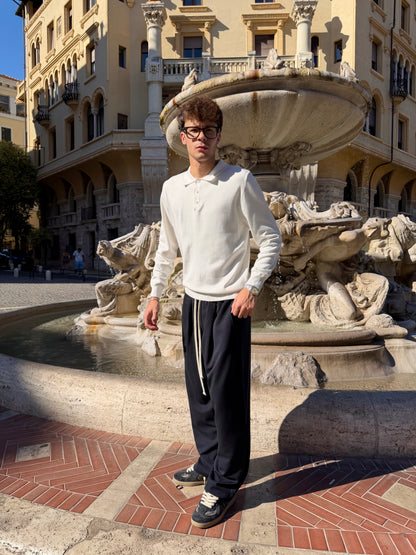 Pantalaccio Elegante Blu Notte
