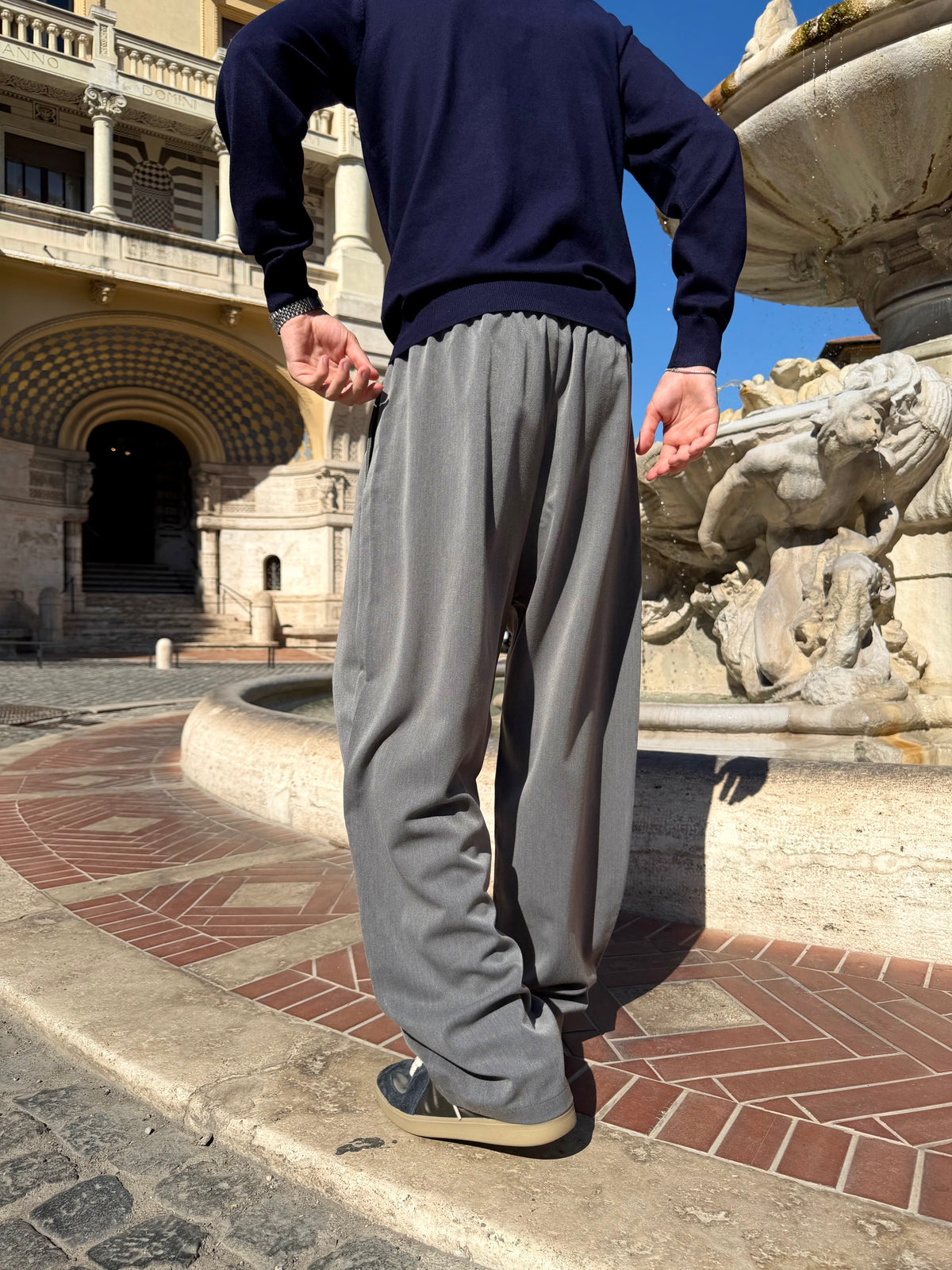Pantalaccio Elegante Grigio