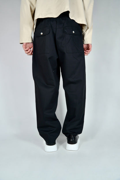 Pantalone Straight Leg Nero