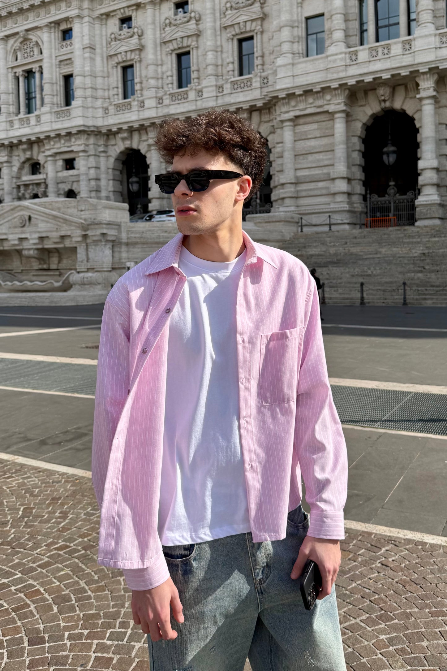Camicia Santo Domingo Rosa