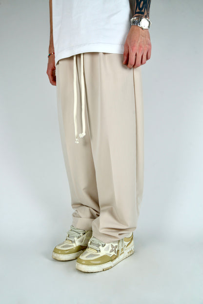 Pantalaccio Elegante Oversize Fit Beige