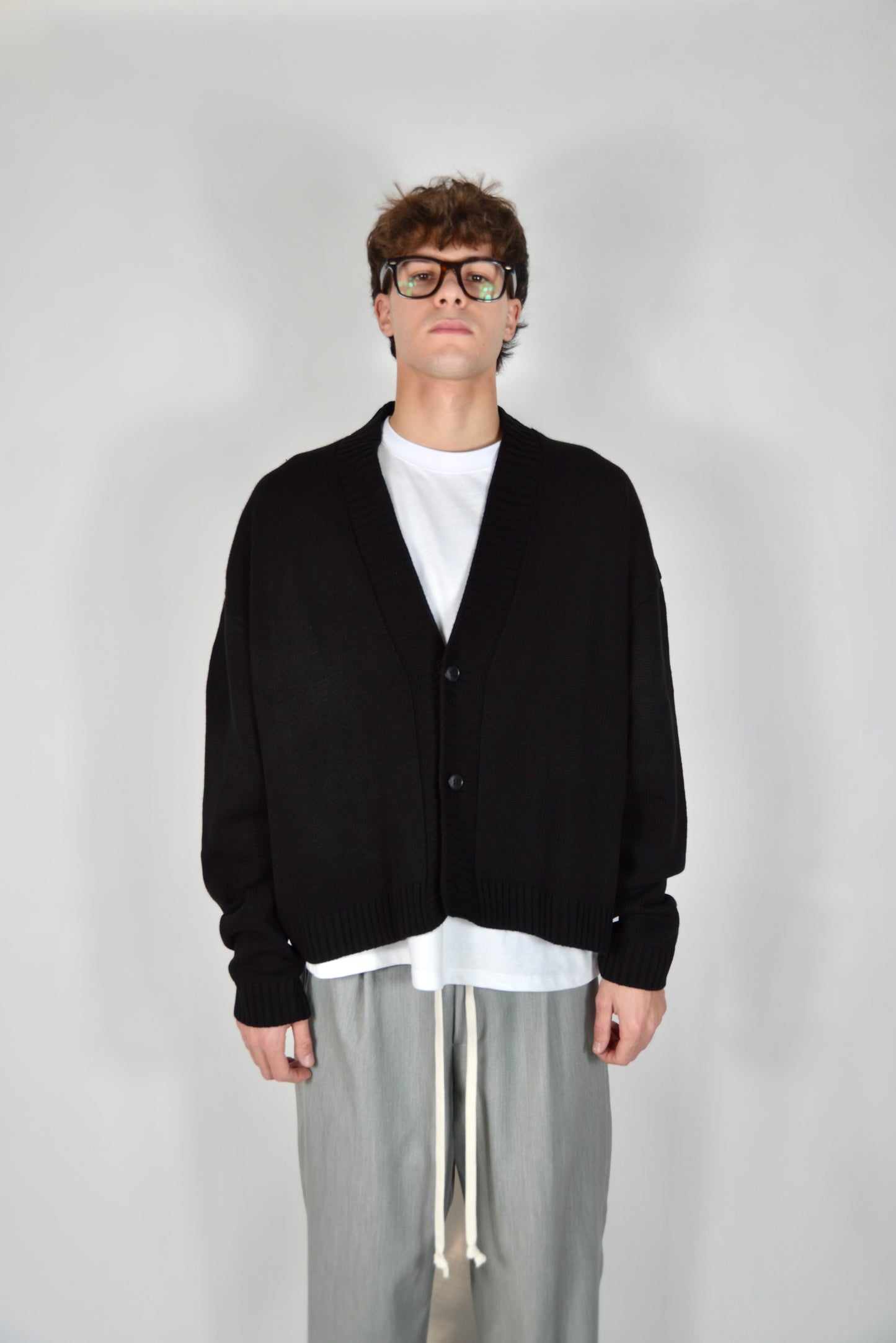 Cardigan Cropped Kareem Nero