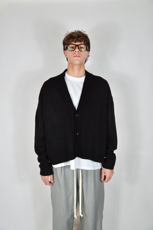 Cardigan Cropped Kareem Nero
