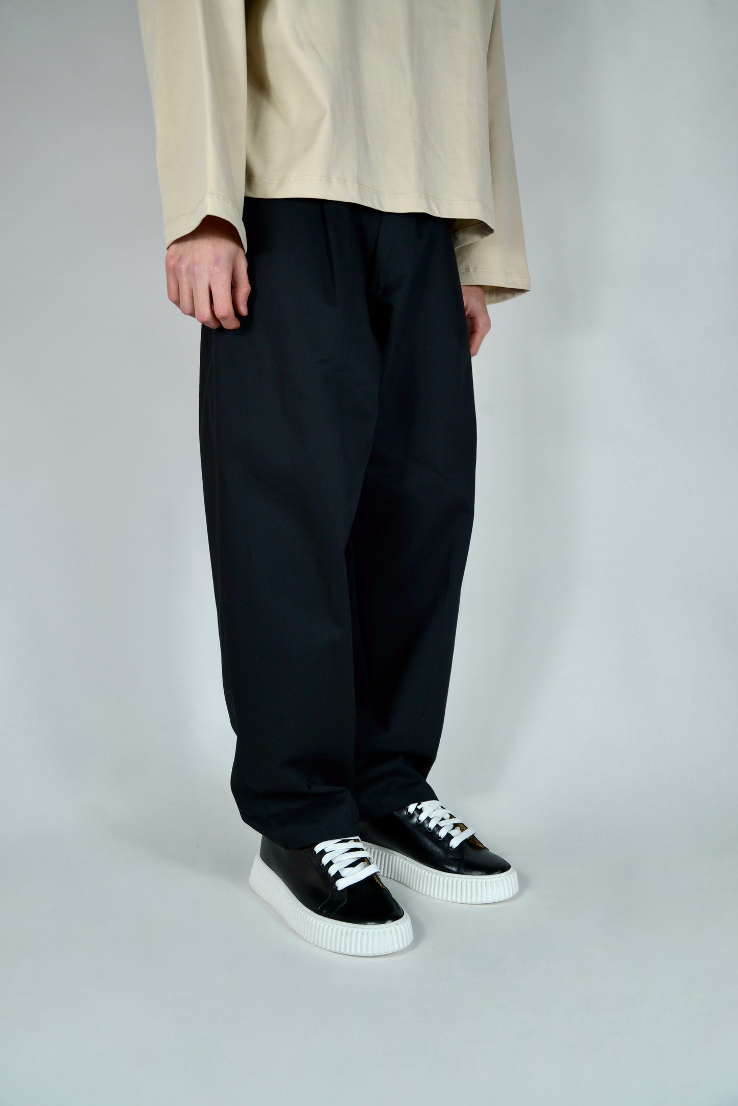 Pantalone Straight Leg Nero