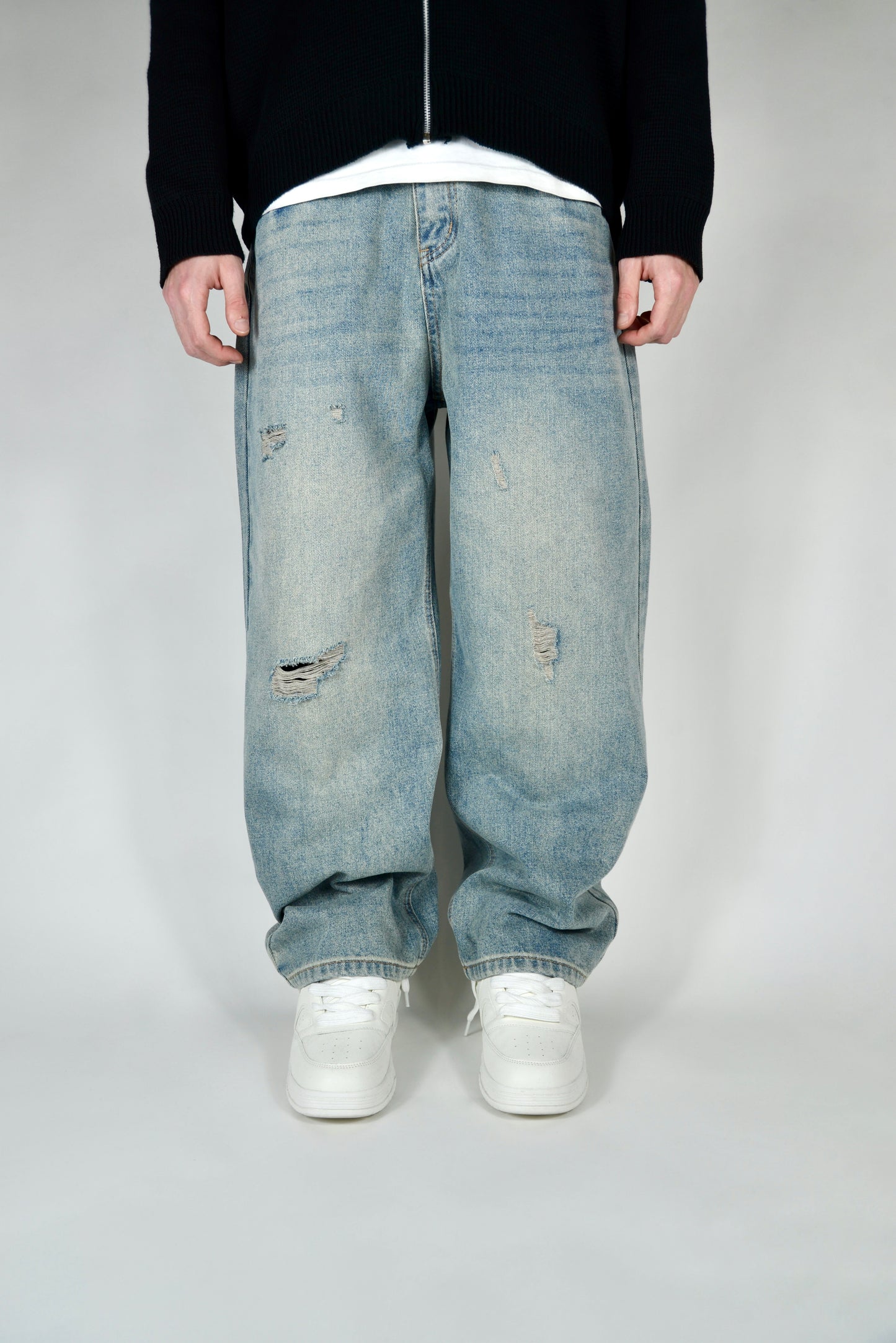 Jeans Super Baggy Celeste