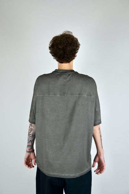 T-shirt Oversize Slavata Grigia