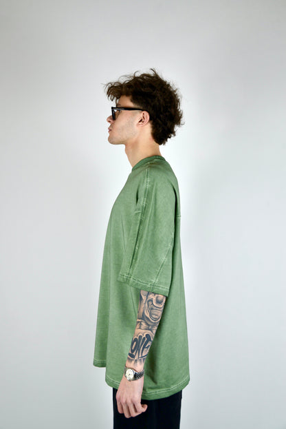 T-shirt Oversize Slavata Verde