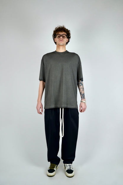 T-shirt Oversize Slavata Grigia