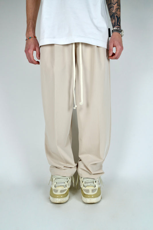 Pantalaccio Elegante Oversize Fit Beige